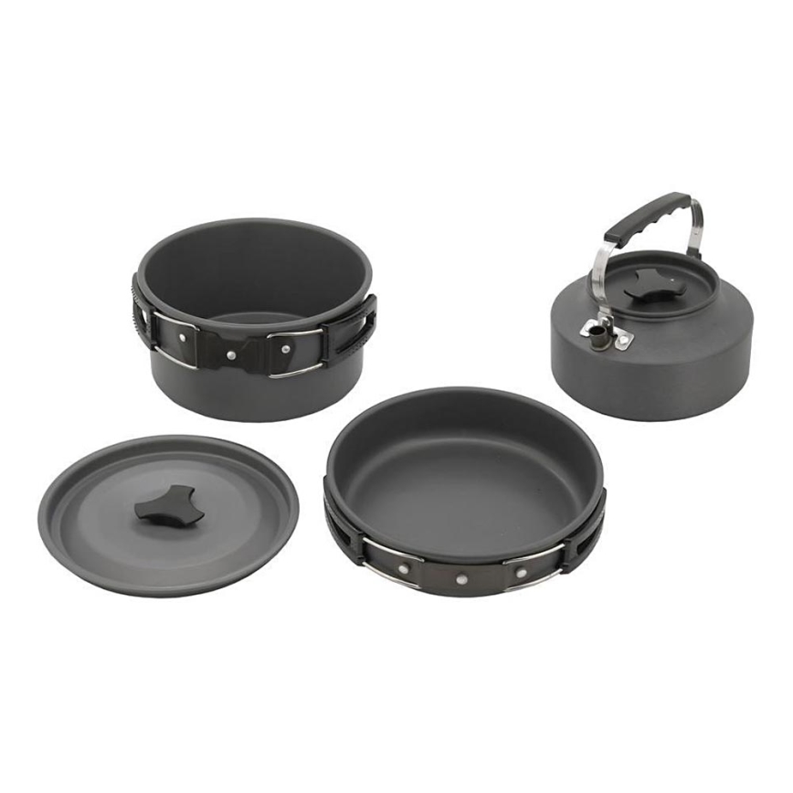 Conjunto de panelas de campismo 3pcs