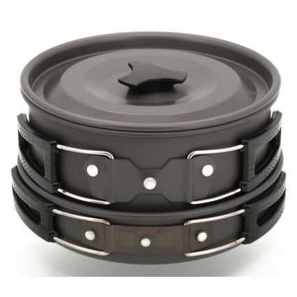 Conjunto de panelas de campismo 3pcs
