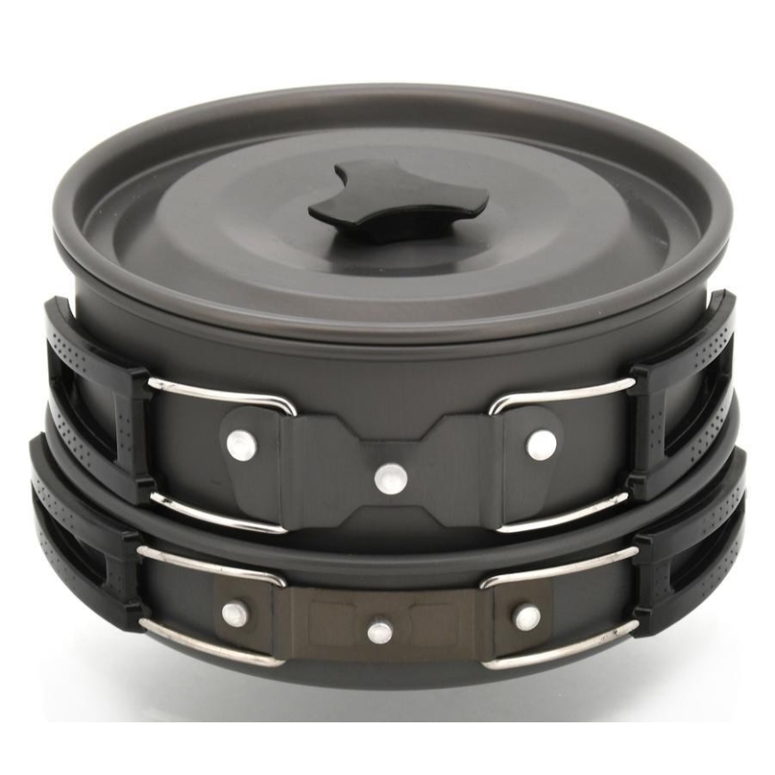 Conjunto de panelas de campismo 3pcs