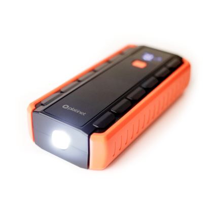 Conjunto para iniciar os carros 1000A com um power bank 12000 mAh PD 10W e Lanterna LED com gancho e íman