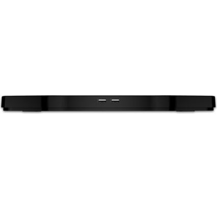 CONNECT IT CCP-2200-BK - Tapete de arrefecimento para computador portátil 4x ventoinhas 2xUSB preto//azul