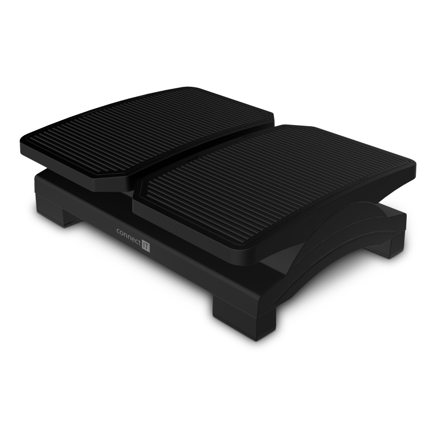 CONNECT IT CFH-4100-BK - Apoio para os pés ajustável preto
