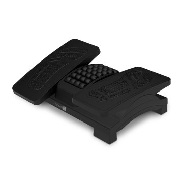 CONNECT IT CFH-4105-BK - Descanso de pés ajustável, preto