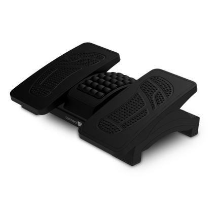 CONNECT IT CFH-4105-BK - Descanso de pés ajustável, preto