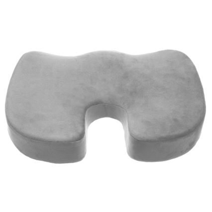 CONNECT IT CFH-5290-GY - Almofada de cadeira ergonómica cinzento
