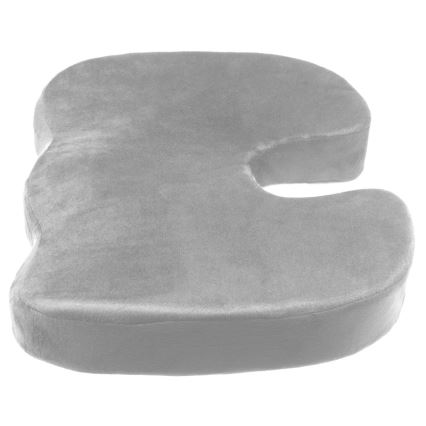 CONNECT IT CFH-5290-GY - Almofada de cadeira ergonómica cinzento