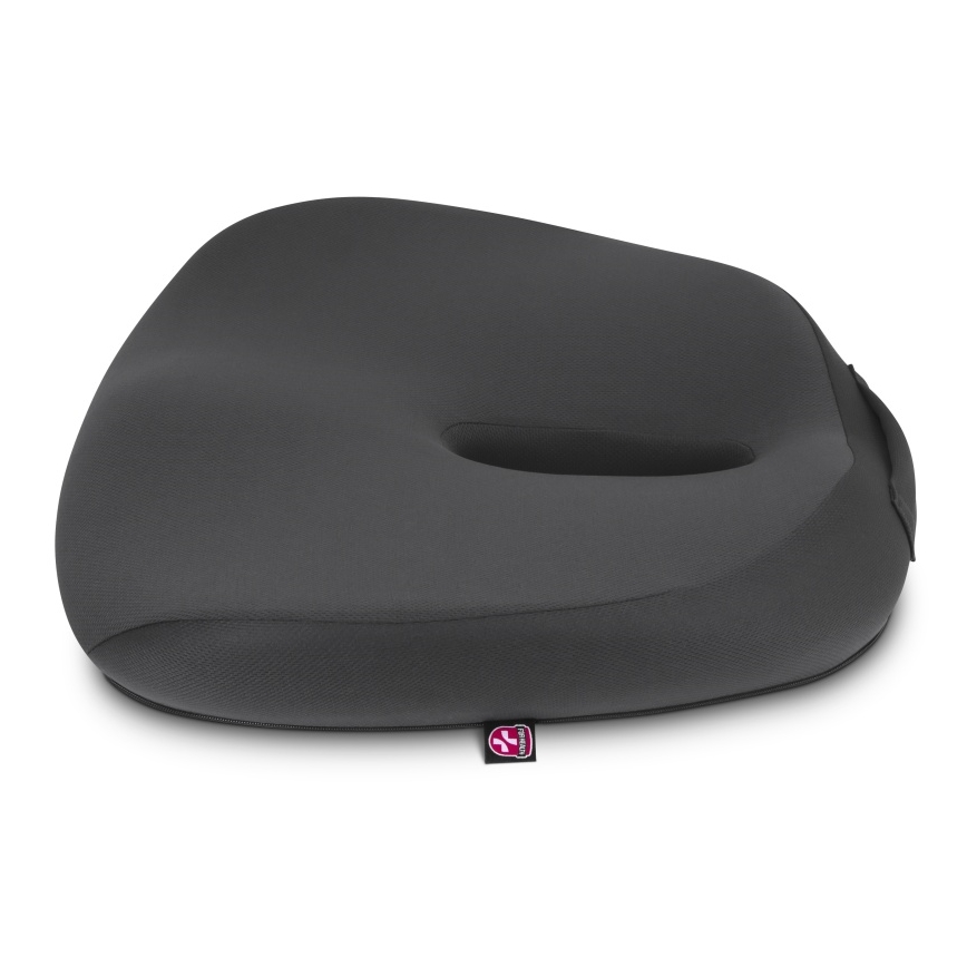 CONNECT IT CFH-5501-GY - Almofada de cadeira ergonómica antracite
