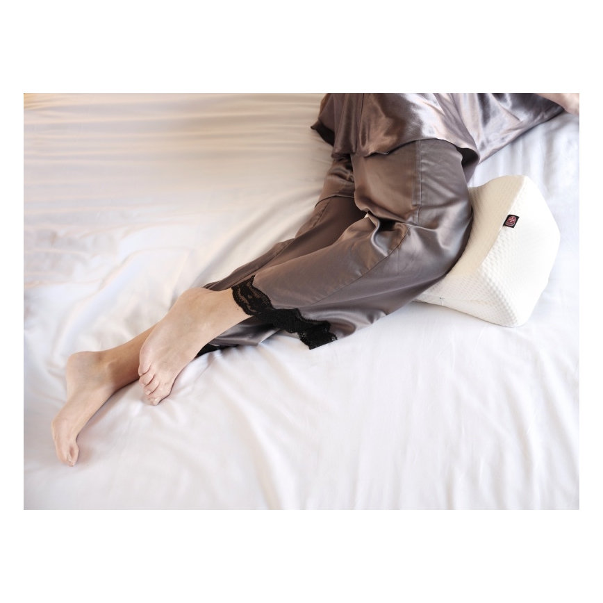 CONNECT IT CFH-6010-WH - Travesseiro anatômico entre os joelhos Taurus Knee branco