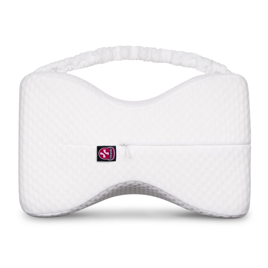 CONNECT IT CFH-6010-WH - Travesseiro anatômico entre os joelhos Taurus Knee branco