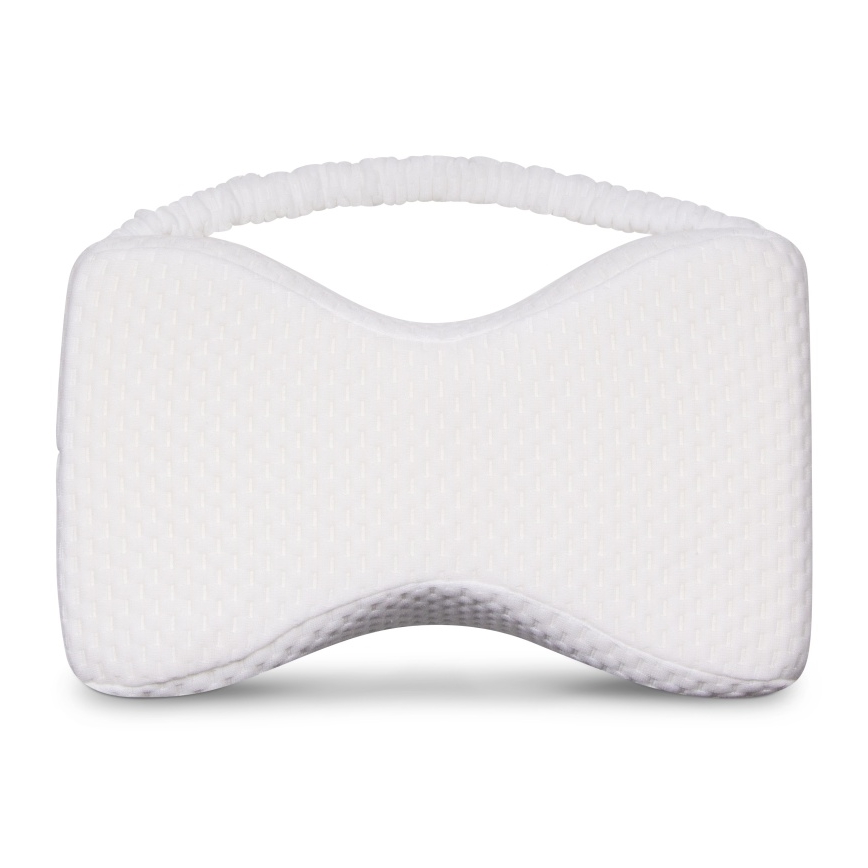 CONNECT IT CFH-6010-WH - Travesseiro anatômico entre os joelhos Taurus Knee branco
