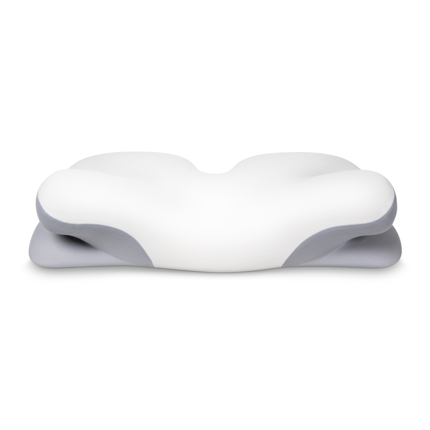 CONNECT IT CFH-6030-WH - Almofada anatómica Virgo branco/cinzento