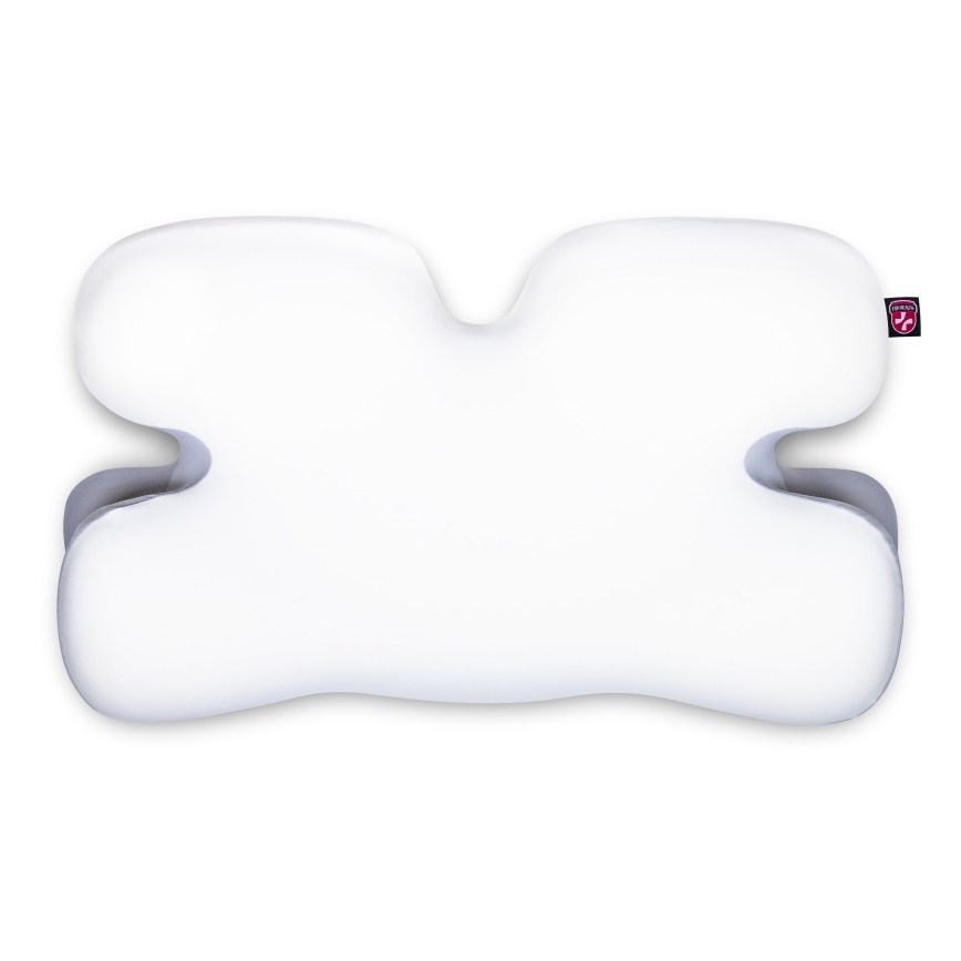 CONNECT IT CFH-6030-WH - Almofada anatómica Virgo branco/cinzento
