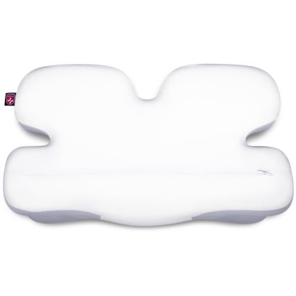 CONNECT IT CFH-6030-WH - Almofada anatómica Virgo branco/cinzento