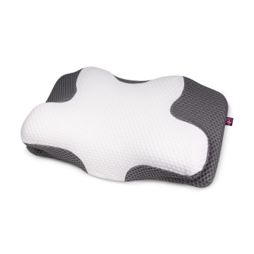 CONNECT IT CFH-6031-WH - Almofada anatómica Lyra branco/cinzento