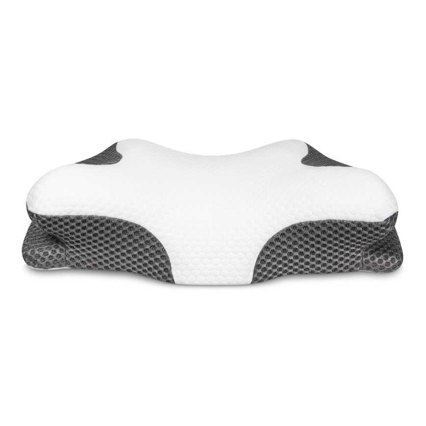 CONNECT IT CFH-6031-WH - Almofada anatómica Lyra branco/cinzento