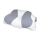 CONNECT IT CFH-6032-WH - Almofada anatómica Gemini branco/cinzento