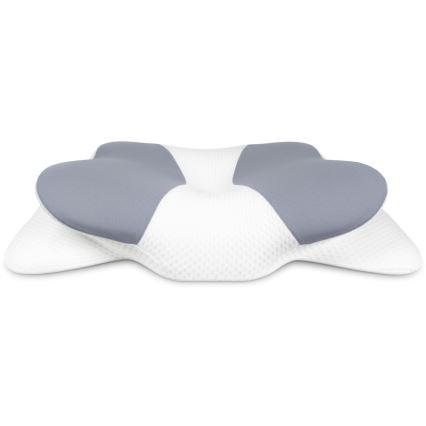 CONNECT IT CFH-6032-WH - Almofada anatómica Gemini branco/cinzento