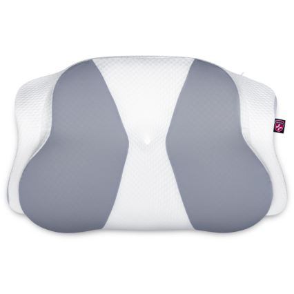 CONNECT IT CFH-6032-WH - Almofada anatómica Gemini branco/cinzento