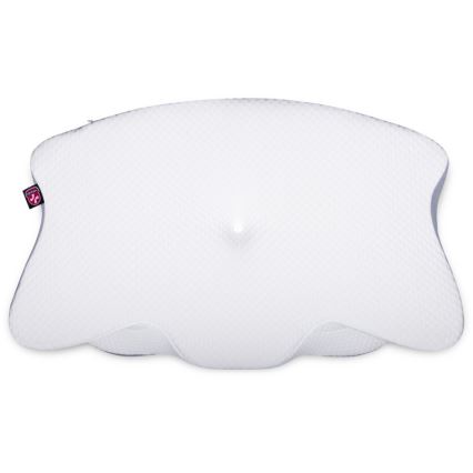 CONNECT IT CFH-6032-WH - Almofada anatómica Gemini branco/cinzento