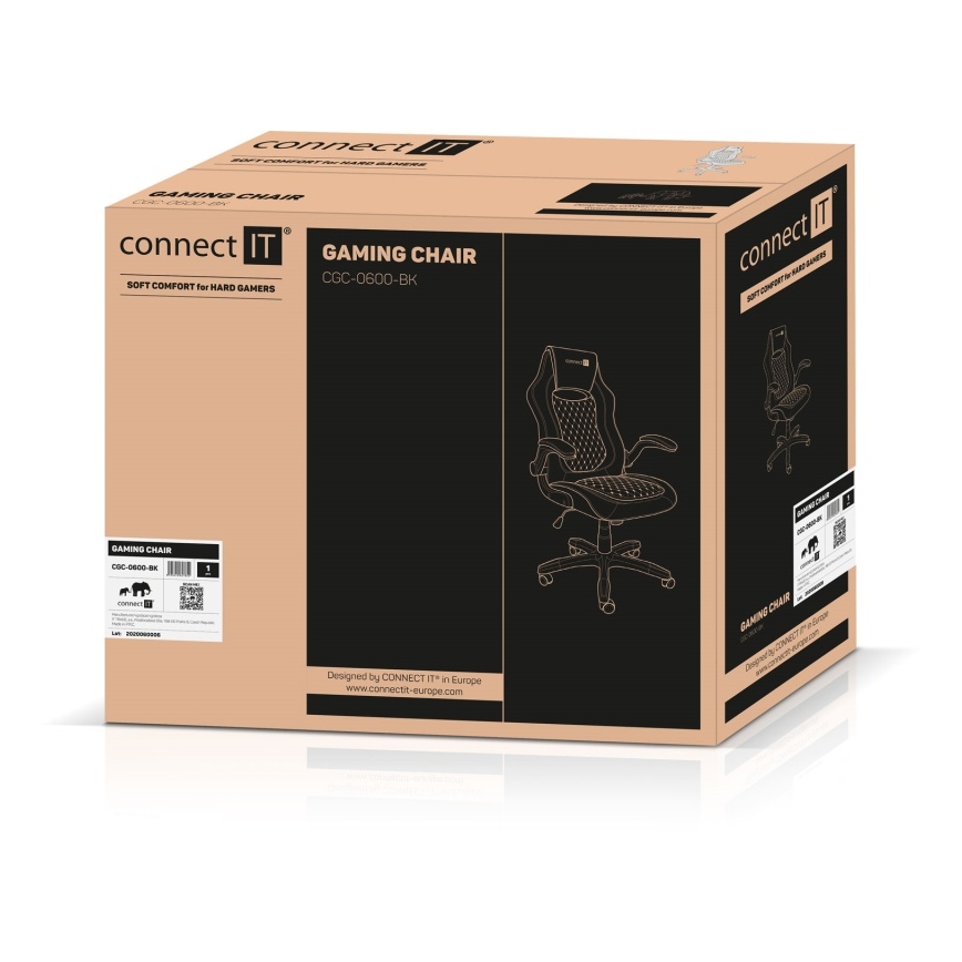 CONNECT IT CGC-0600-BK - Cadeira de Gaming Matrix Pro preto