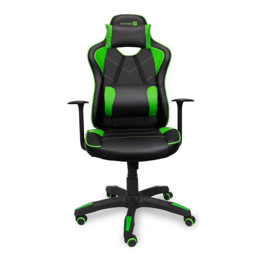 CONNECT IT CGC-0700-GR - Cadeira de Gaming LeMans Pro preto/verde