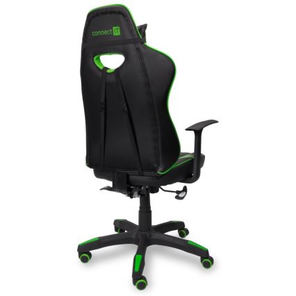 CONNECT IT CGC-0700-GR - Cadeira de Gaming LeMans Pro preto/verde