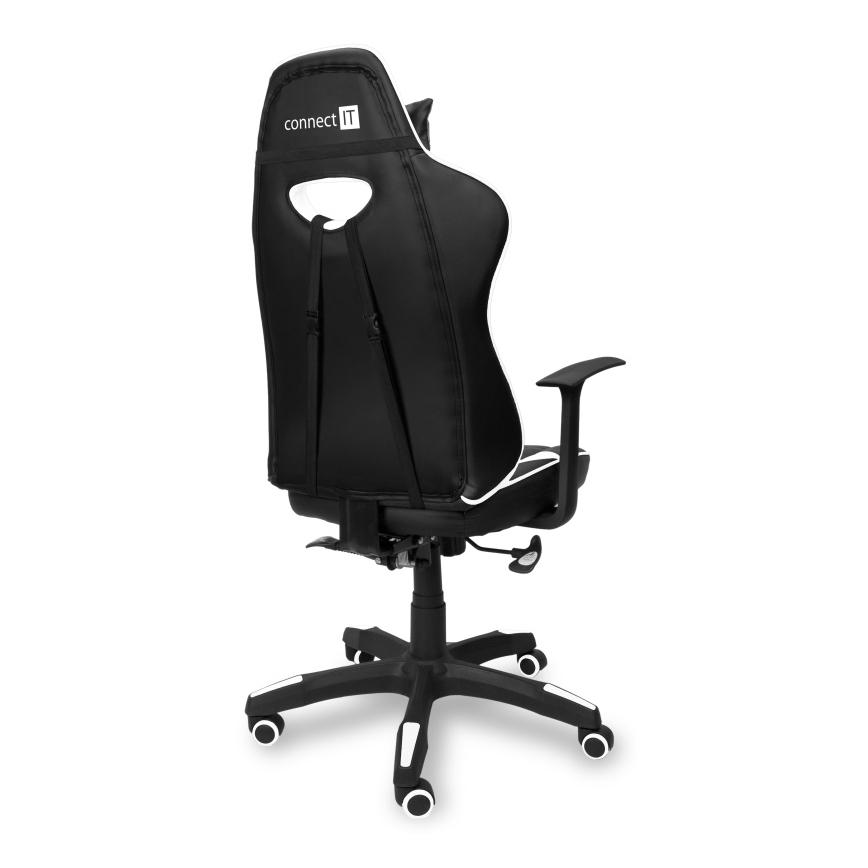 CONNECT IT CGC-0700-WH - Cadeira de Gaming LeMans Pro preto/branco