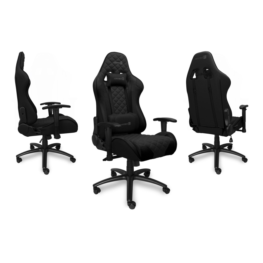 CONNECT IT CGC-1200-BK - Cadeira de Gaming Monaco Pro preto