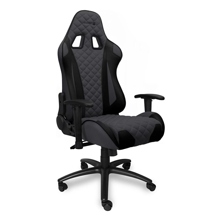 CONNECT IT CGC-1200-GY - Cadeira de Gaming Monaco Pro cinzento/preto