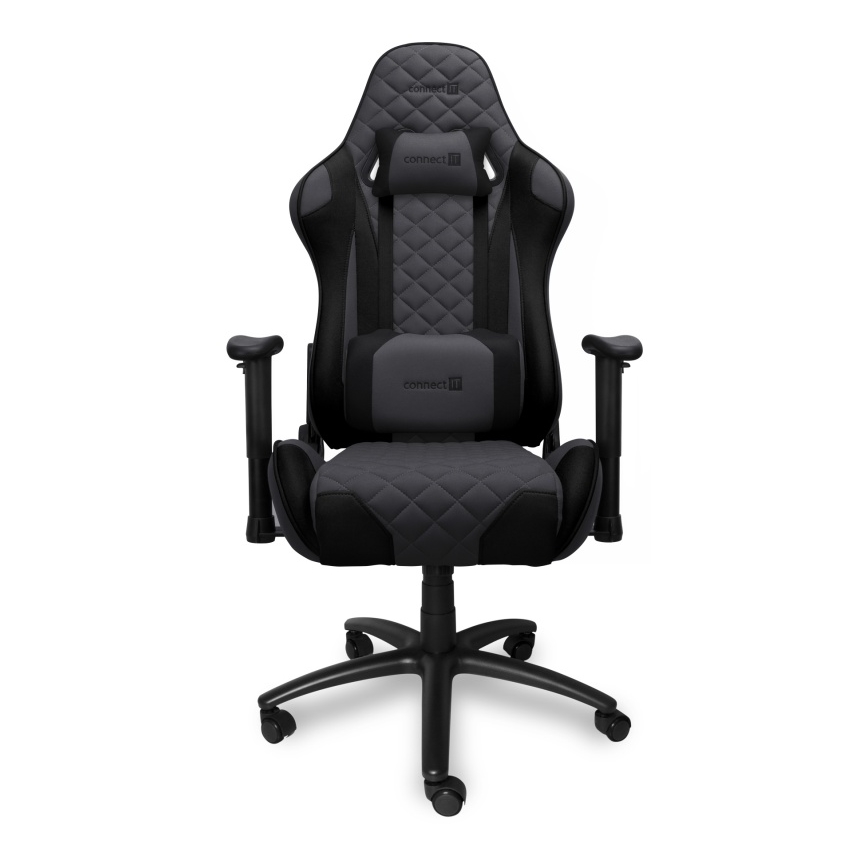 CONNECT IT CGC-1200-GY - Cadeira de Gaming Monaco Pro cinzento/preto
