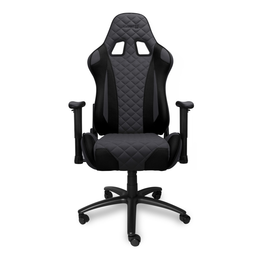 CONNECT IT CGC-1200-GY - Cadeira de Gaming Monaco Pro cinzento/preto