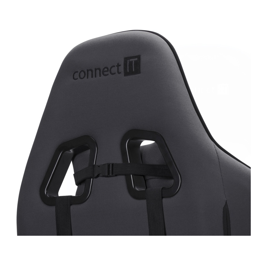 CONNECT IT CGC-1200-GY - Cadeira de Gaming Monaco Pro cinzento/preto
