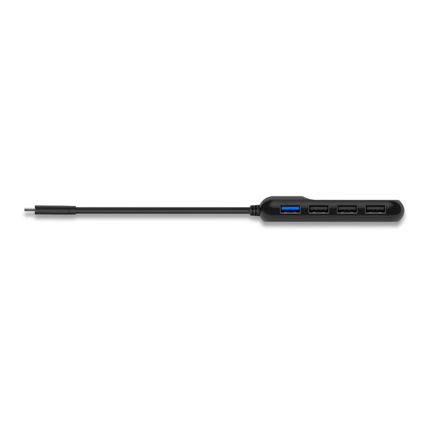 CONNECT IT CHU-5000-BK - Hub USB-C 4em1