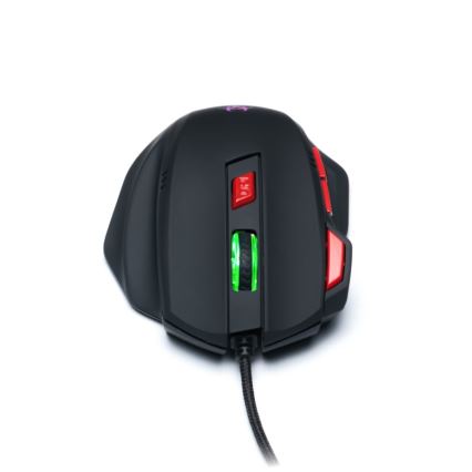 CONNECT IT CI-191 - Rato LED para jogos com fios 800/1600/2400/3200 DPI preto