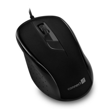 CONNECT IT CMO-1200-BK - Rato com fios 1000 DPI preto