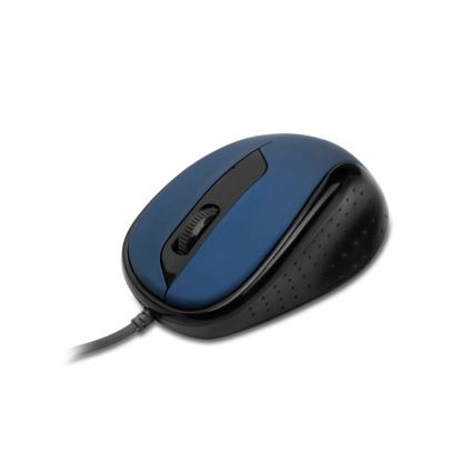 CONNECT IT CMO-1200-BL - Rato com fios 1000 DPI preto/azul
