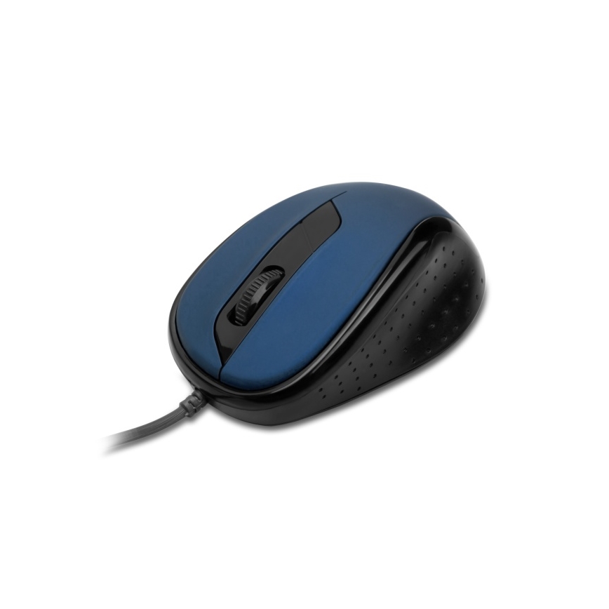 CONNECT IT CMO-1200-BL - Rato com fios 1000 DPI preto/azul
