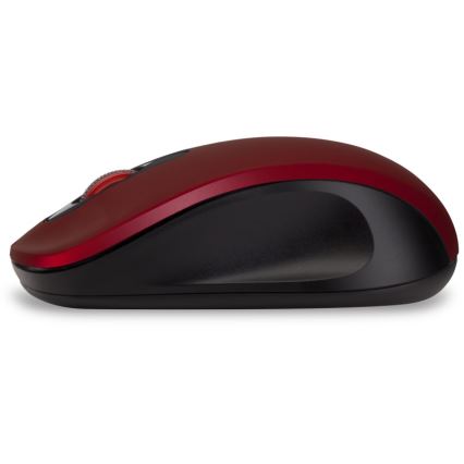 CONNECT IT CMO-2230-RD - Rato silencioso sem fios MUTE 1200 DPI 1xAA preto/vermelho