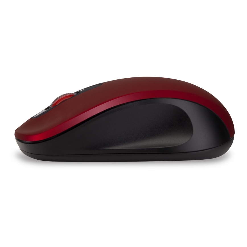 CONNECT IT CMO-2230-RD - Rato silencioso sem fios MUTE 1200 DPI 1xAA preto/vermelho