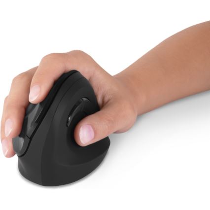 CONNECT IT CMO-2700-BK - Rato sem fios ergonómico 800/1200/1600 DPI 1xAA preto