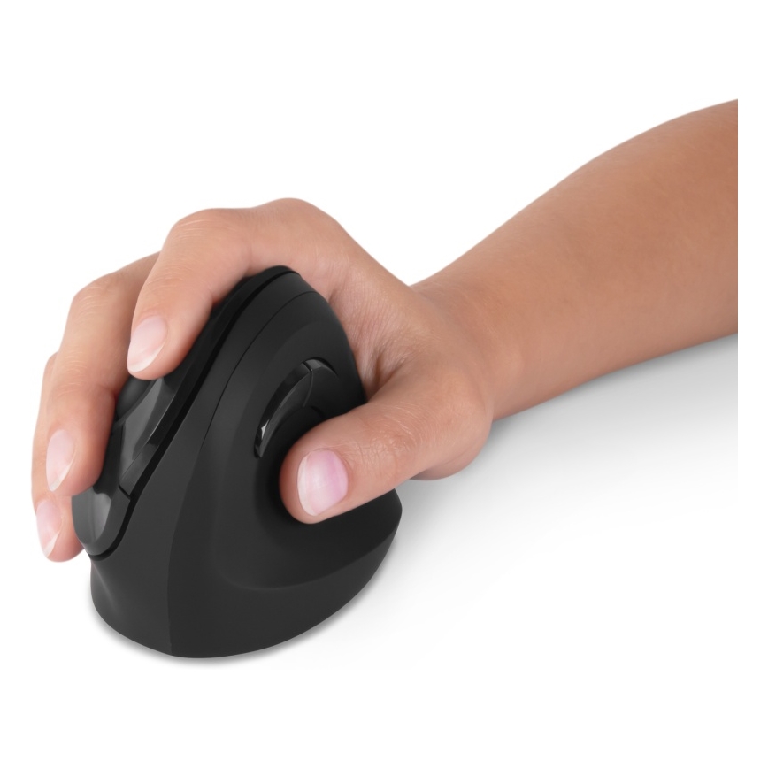 CONNECT IT CMO-2700-BK - Rato sem fios ergonómico 800/1200/1600 DPI 1xAA preto