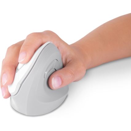CONNECT IT CMO-2700-WH - Rato sem fios ergonómico 800/1200/1600 DPI 1xAA branco