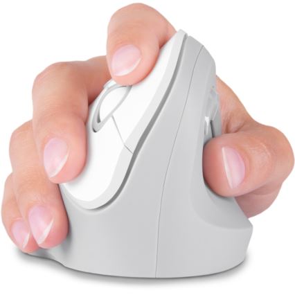CONNECT IT CMO-2700-WH - Rato sem fios ergonómico 800/1200/1600 DPI 1xAA branco