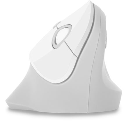 CONNECT IT CMO-2700-WH - Rato sem fios ergonómico 800/1200/1600 DPI 1xAA branco