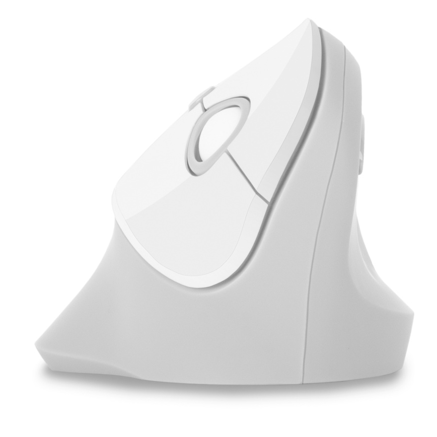 CONNECT IT CMO-2700-WH - Rato sem fios ergonómico 800/1200/1600 DPI 1xAA branco