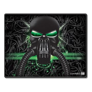 CONNECT IT CMP-1100-SM - Tapete para o rato 32x24,5 cm preto/verde