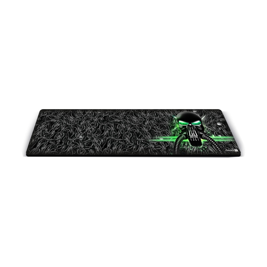 CONNECT IT CMP-1110-LG - Tapete para teclado e rato 88,6x24,5 cm preto/verde