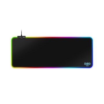 CONNECT IT CMP-3100-LG - Teclado e tapete de rato gaming LED RGB 80x30 cm preto