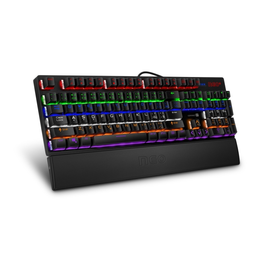 CONNECT IT CMP-3590-LG - Tapete ergonómico para teclado preto