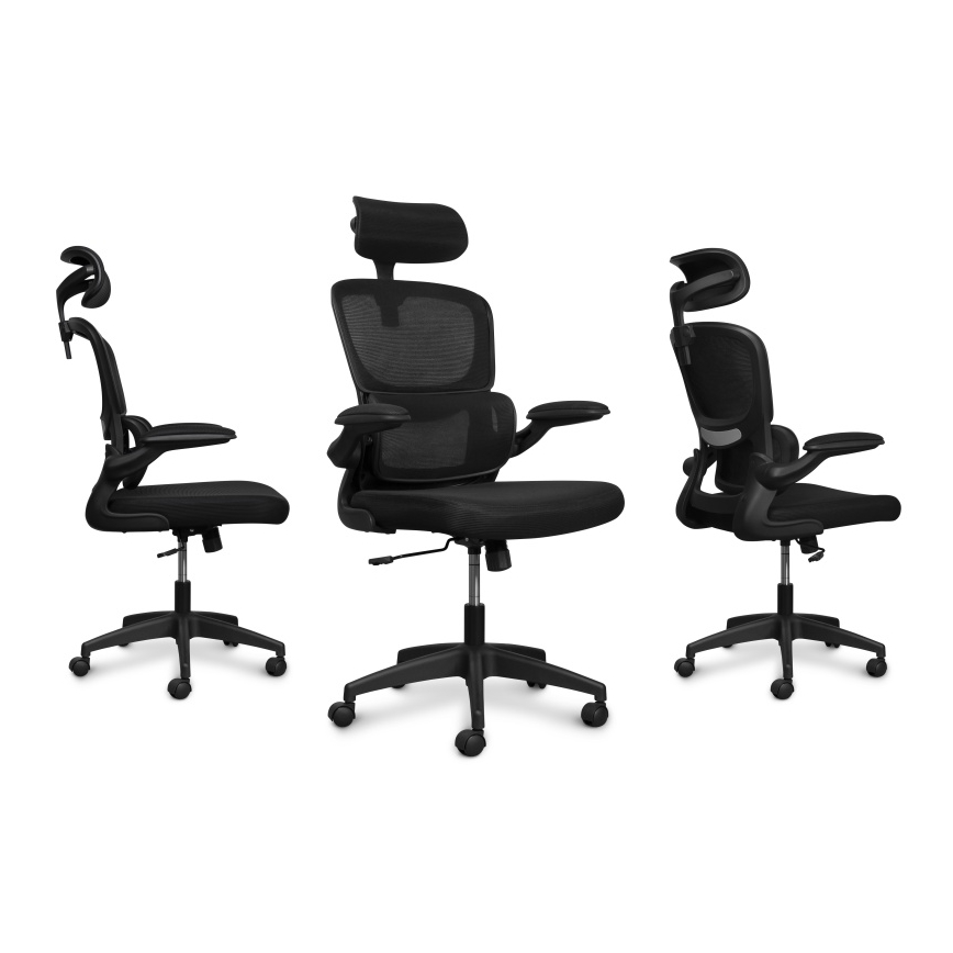 CONNECT IT COC-2500-BK - Cadeira de escritório ForHealth DeltaPro preto